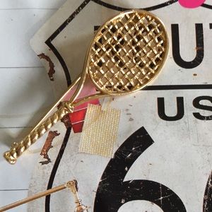 Vintage Tennis Brooch